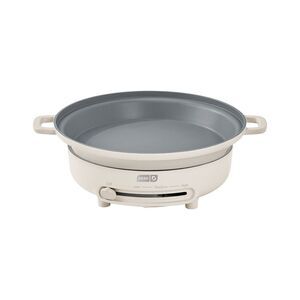 Dash 8Pc Stacking Cookware Set With Electric Burner, White
